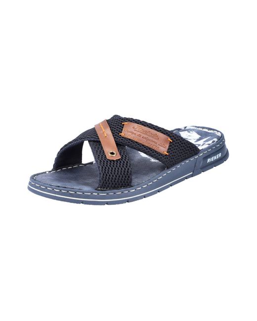 Rieker Pantolette in Blue für Herren
