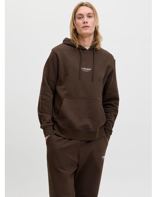 Jack & Jones Sweatshirt Jjesoho in Brown für Herren
