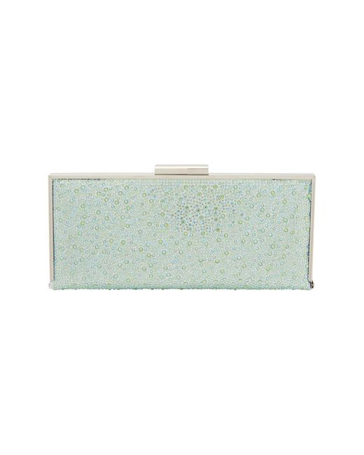 faina Green Clutch