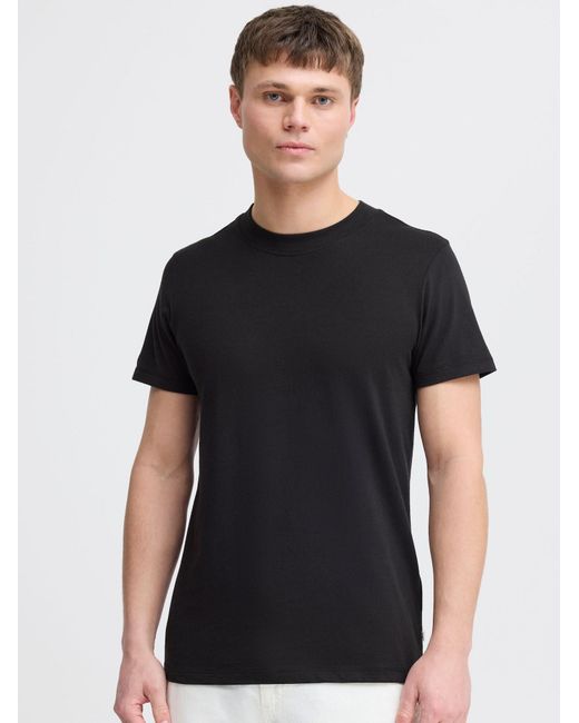 Solid T-Shirt Odit 2Erpack in Black für Herren