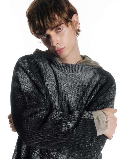 Pull&Bear Pullover in Gray für Herren
