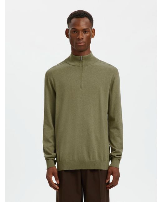 SELECTED Pullover Slhberg in Green für Herren