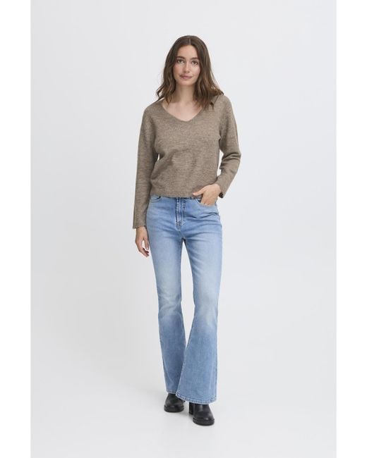 Ichi Gray Pullover Kamara
