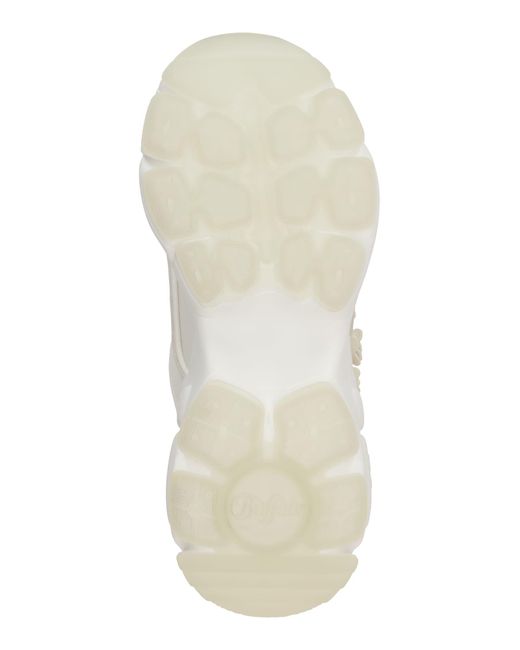 Buffalo White Sneaker Binary Rose