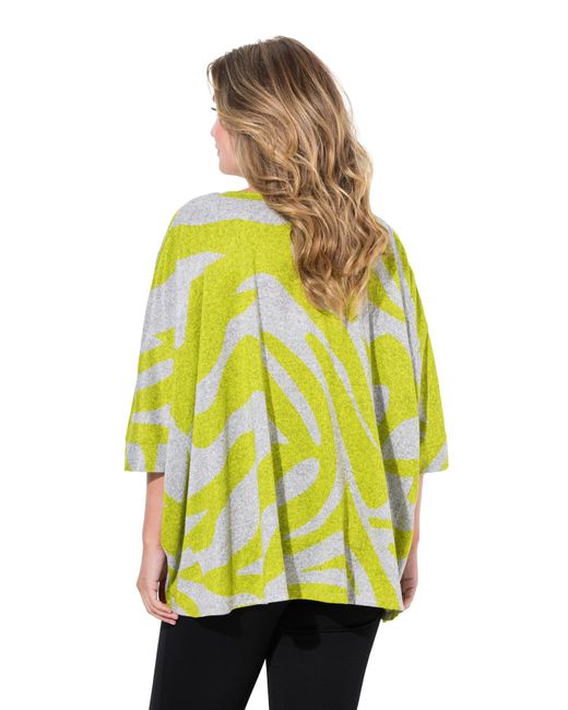 MIAMODA Yellow Pullover
