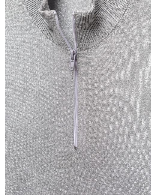 Mango Gray Pullover Cherry