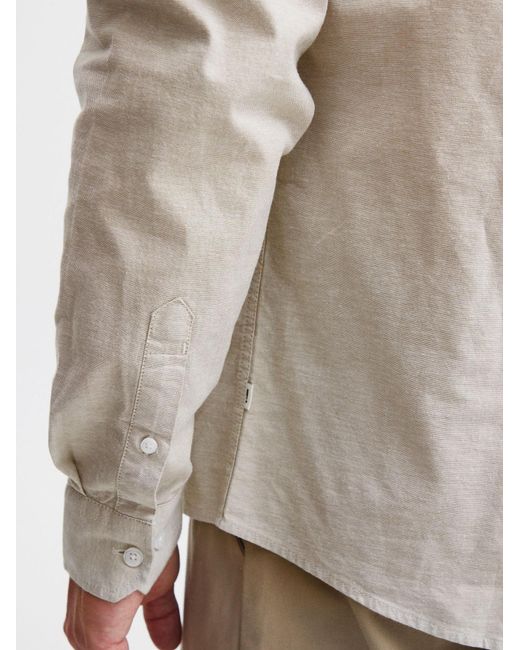 Solid Hemd Val in White für Herren