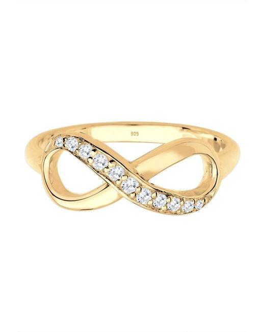 Elli Jewelry Metallic Ring Infinity
