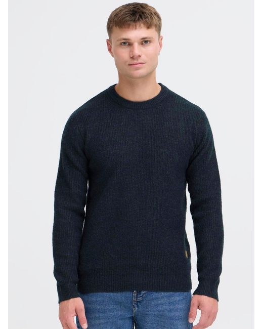 INDICODE Strickpullover Idbratram in Blue für Herren