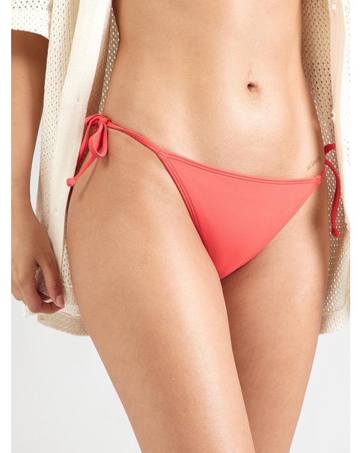 Roxy Pink Bikinihose Solid Essentials