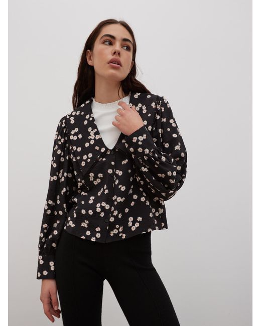 EDITED Black Bluse Mariel