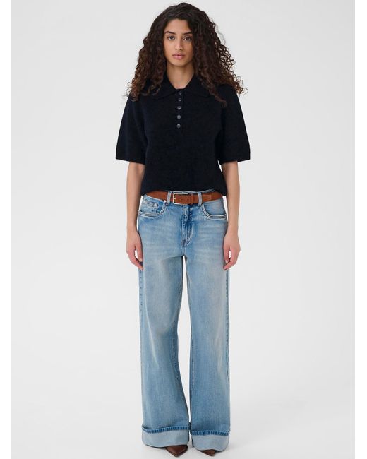 Gestuz Blue Pullover Gzalpha