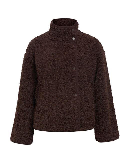 Object Brown Jacke Objiduna