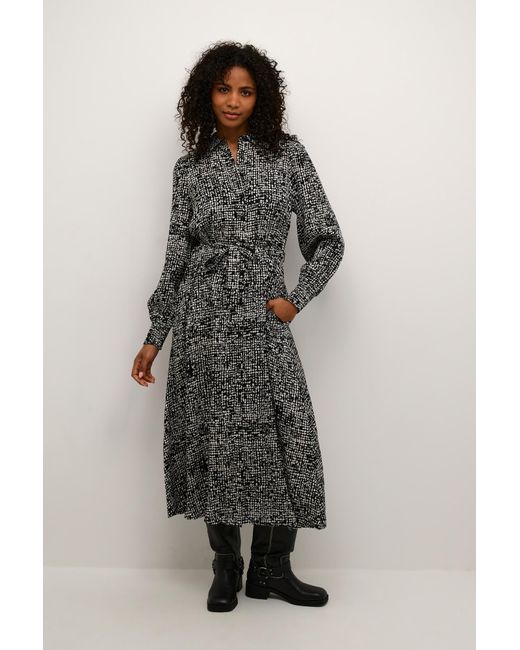 Kaffe Gray Kleid 'Pollie'