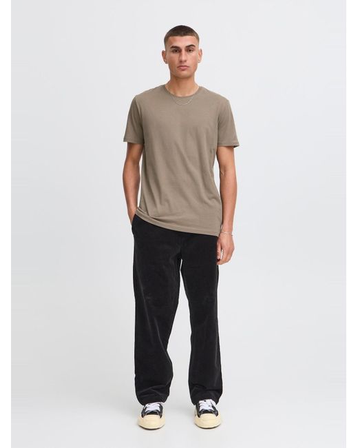 Solid T-Shirt Sdrock in Gray für Herren