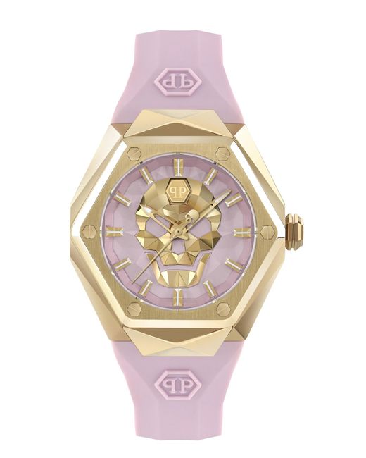 Philipp Plein Pink Kull Stacheln Damen Uhr Pwada0124