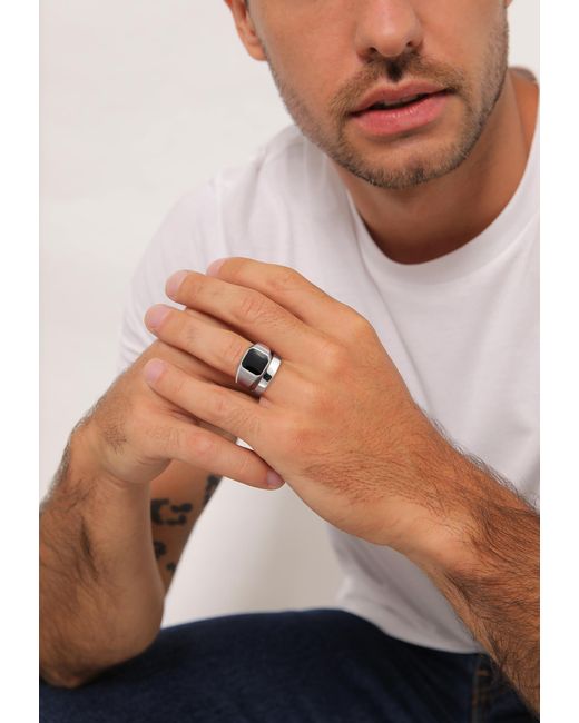 Kuzzoi Ring Set in Multicolor für Herren