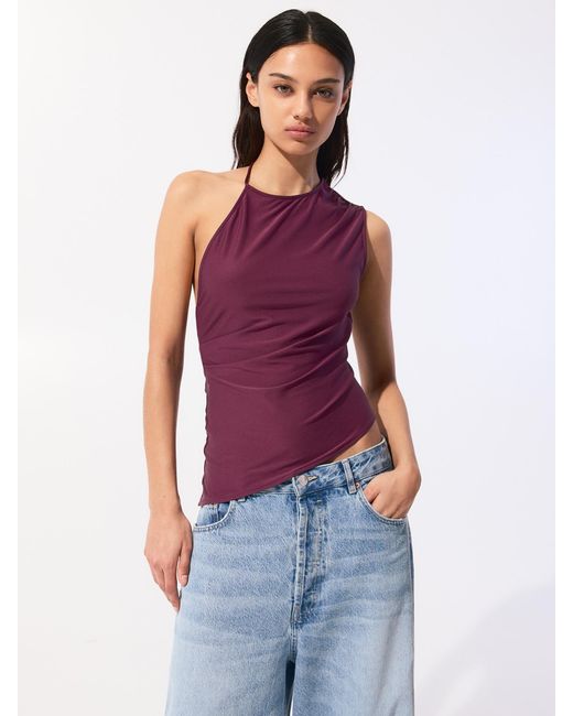 Pull&Bear Purple Top