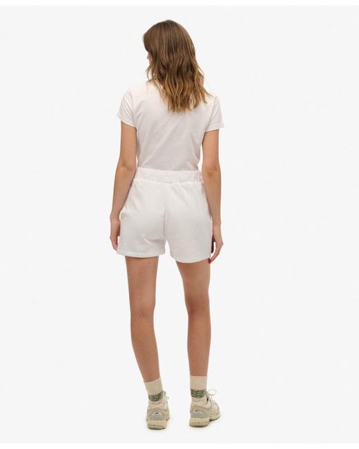 Superdry White Shorts