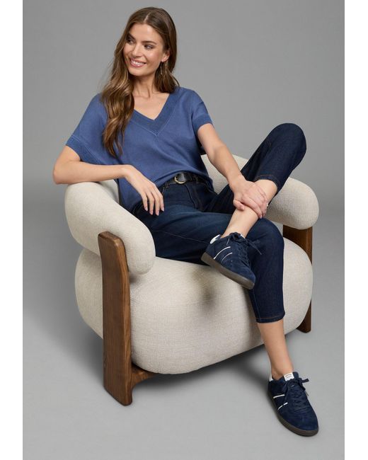 Laura Scott Blue Pullover