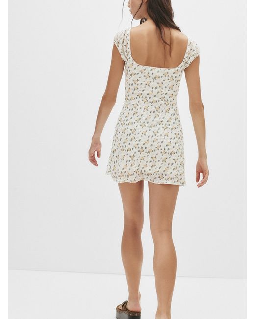 Pull&Bear White Kleid