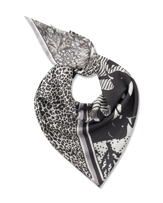 Codello Metallic Dreieckstuch Seidentuch