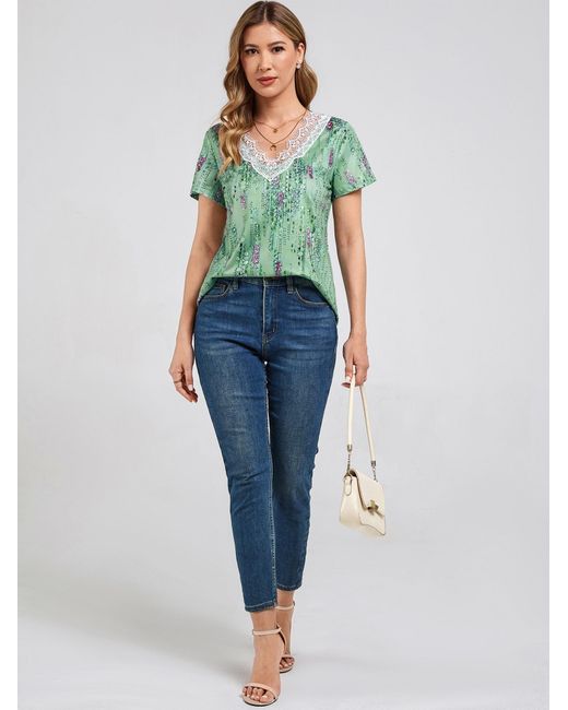 LAPA PLUS Green Top Shirt