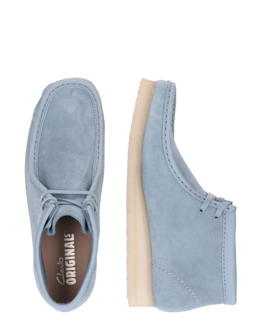 Clarks Blue Mokassin Wallacraft Bee