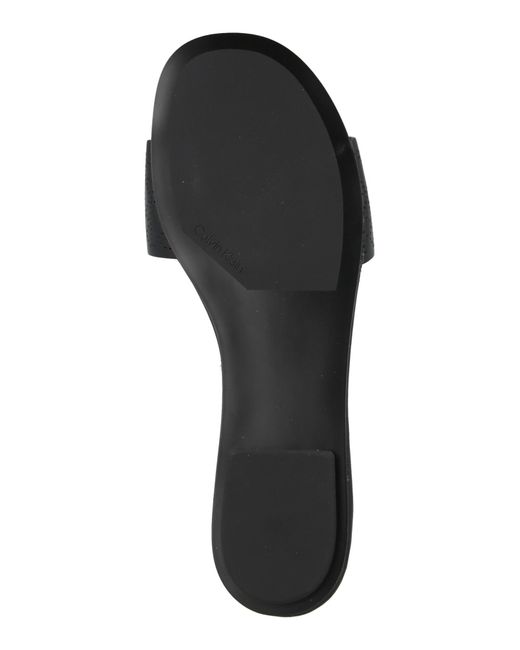 Calvin Klein Black Pantolette