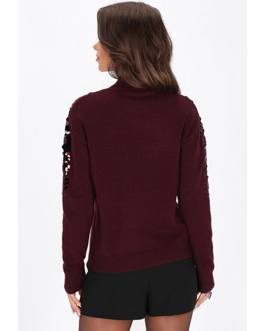 faina Red Pullover