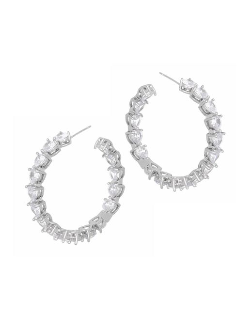 Fashionbox White Ohrringe