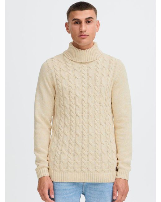 Solid Pullover Sdrino in White für Herren