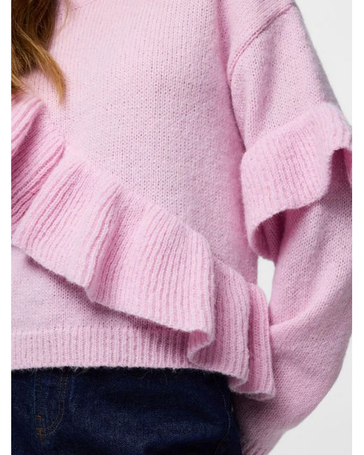 Pieces Pink Pullover Pcnor