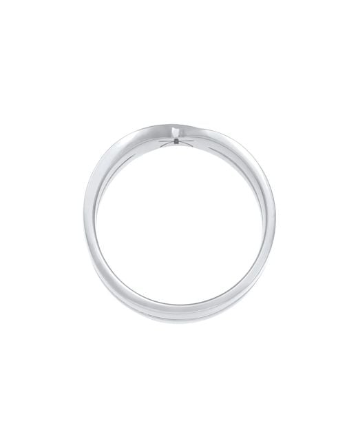 Kuzzoi Ring in Metallic für Herren