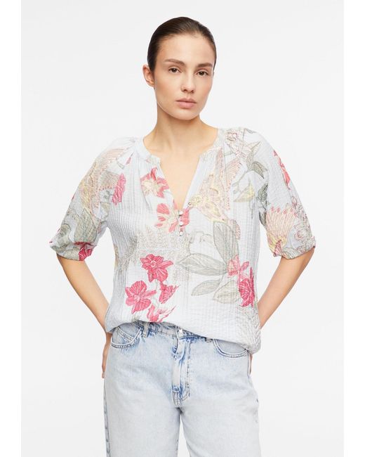 Comma, White Bluse