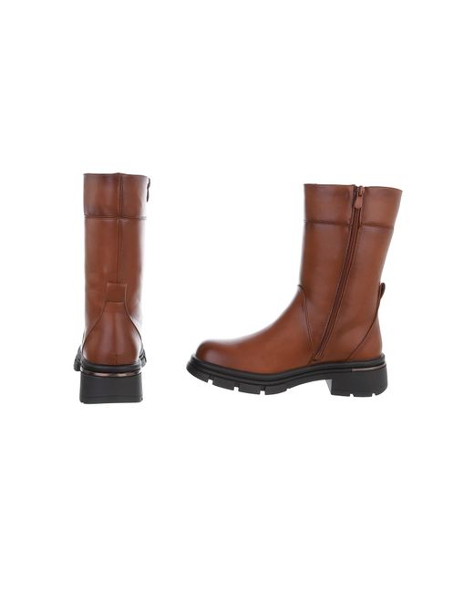 Ital-Design Brown Stiefelette