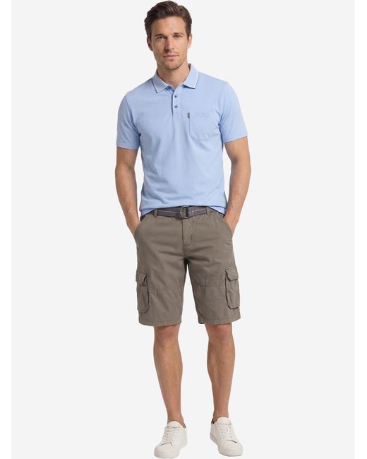 CASA MODA Cargohose Basic in Gray für Herren