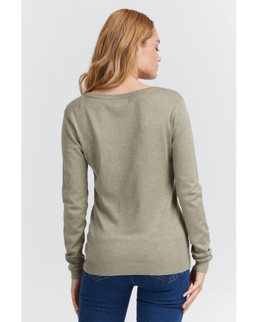 Oxmo Gray Strickpullover 'edda'