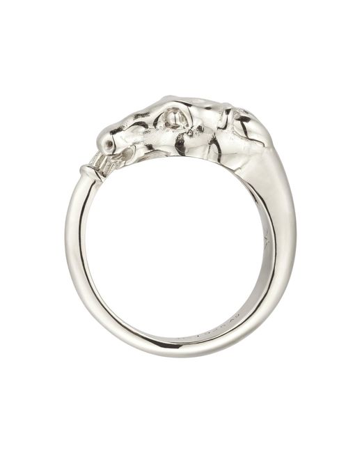 Kuzzoi Ring in White für Herren