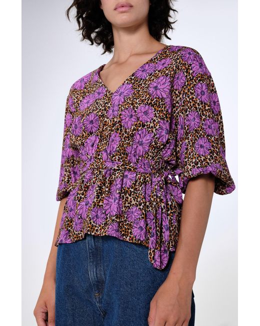 ALIGNE Red Bluse 'guava'