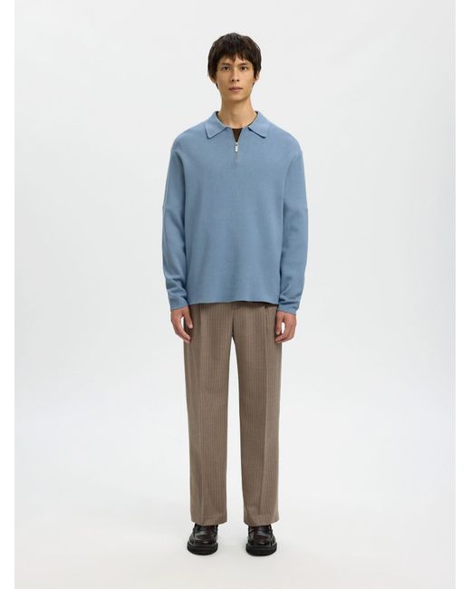 SELECTED Pullover Slhteller in Blue für Herren
