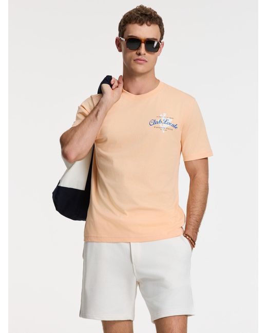 Shiwi T-Shirt Liam Paradise in Natural für Herren