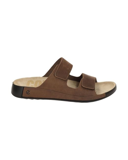 Ecco Pantolette in Brown für Herren