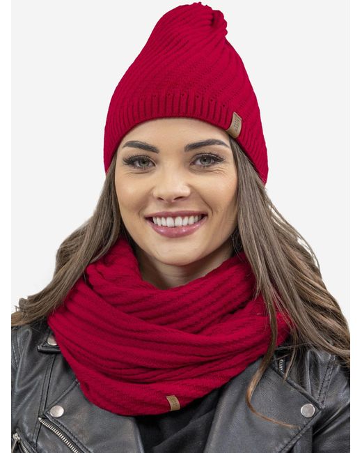 Vivience Red Mütze 7017 Set