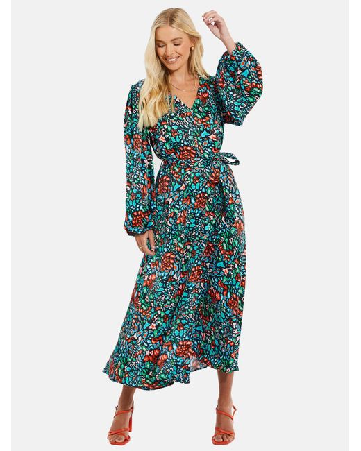 Threadbare Blue Kleid 'pineapple'