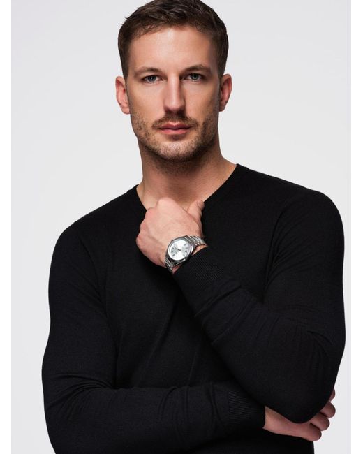 Ombre Pullover in Black für Herren