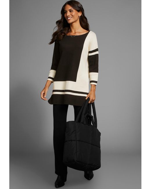 Laura Scott Black Pullover