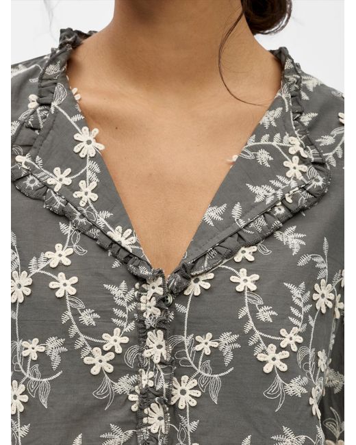 Object Gray Bluse Objkarli