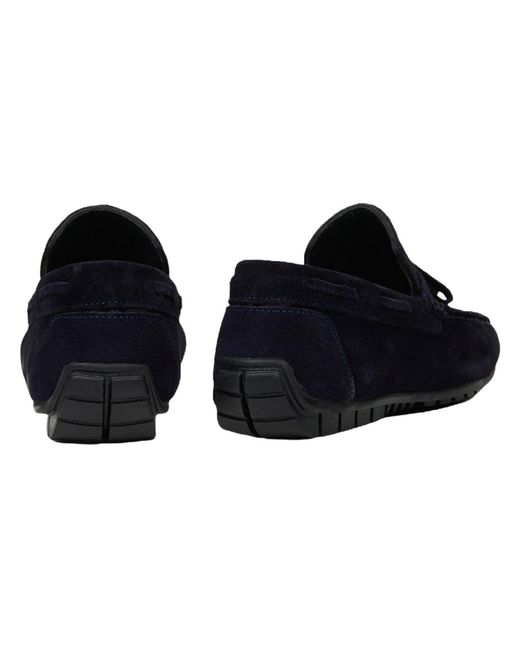 Desa Mokassin Slipper in Blue für Herren