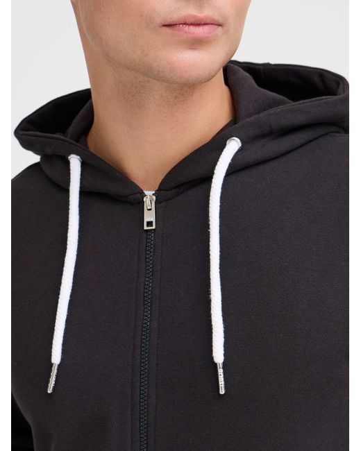 Solid Sweatjacke Chali in Black für Herren